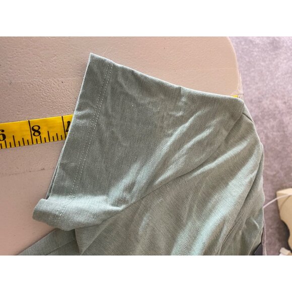 Free Fly Short Sleeve Sage T-Shirt Dress With Pockets Small - Picture 12 of 12